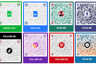 create professional qr code design with your logo