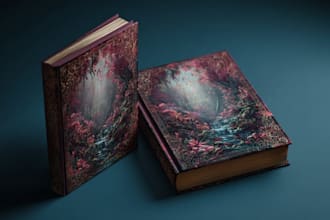 create your horror, thriller, scifi, fantasy book cover