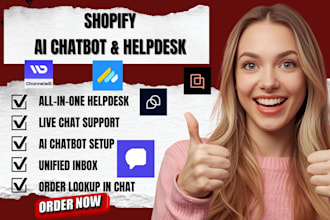 setup shopify helpdesk gorgias commslayer willdesk chatty crisp smartbot vanchat