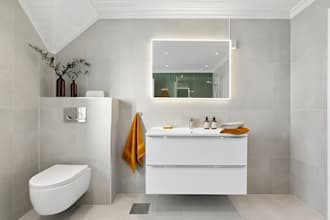 design luxury 3d bathroom renovation, spa style toilet, shower interior design