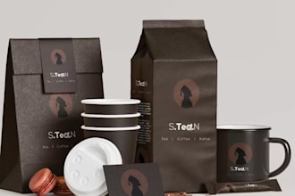 make professional customized posters, 3d mockups, brand logo
