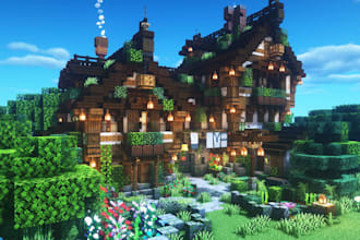 make highly detailed minecraft builds