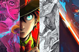 draw cool anime art
