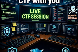 play a local or online ctf with you and help you rank higher