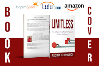 do design creative book cover, book cover design, kindle cover, ebook cover
