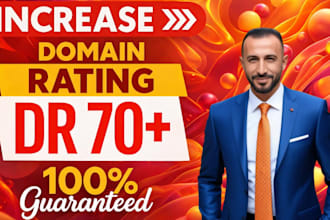 increase ahrefs dr 70 plus
