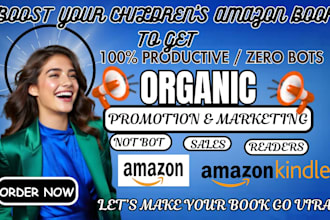 do kids book promotion children book thriller book marketing to drive sales