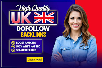 provide high quality UK backlinks for SEO ranking