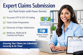submit medical billing claims