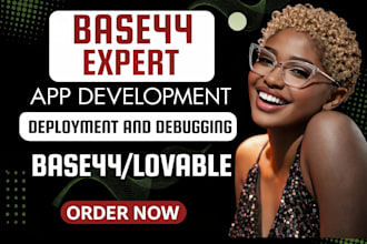 develop base44 bug fix base44 replit app base44 expert readdy rocketnew leap ai