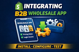 set up a fully working shopify b2b wholesale channel for your store