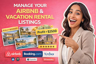 manage and optimize your airbnb and booking com property listings