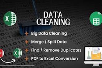 work pdf to excel work and clean format merge split in excel