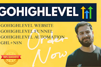 build gohighlevel website funnels and automation workflows