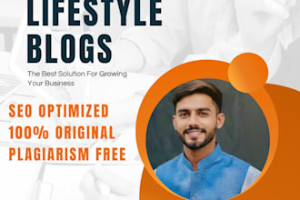 write engaging SEO lifestyle articles  and food content