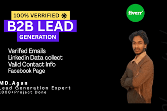 provide targeted b2b lead generation and verified emails