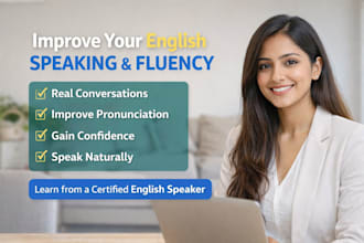 improve your english speaking, fluency, pronunciation and confidence