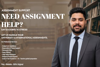 help you with assignments, editing and proofreading
