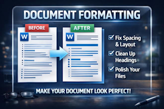 professionally format and clean your documents