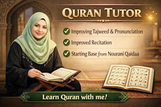 teach quran online with tajveed and perfect pronunciation
