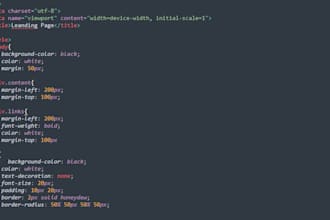 develop a responsive front end website using HTML, CSS, javascript