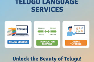 teach telugu in a simple and friendly way