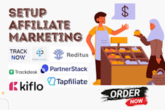 set partnerstack firstpromoter tapfiliate trackdesk tracknow reditus tolt kiflo