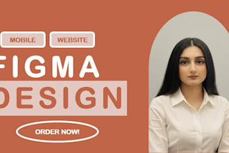 do figma website design, website ui ux design, mobile ui ux design