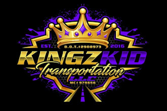 design luxury kingzkid logo