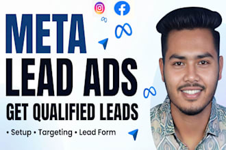 set up and optimize facebook and instagram lead ads for qualified leads
