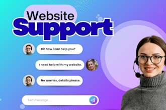 be your wordpress website support help desk agent