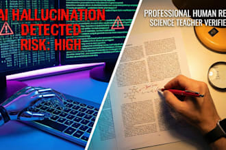 fact check, edit, and humanize your ai science content