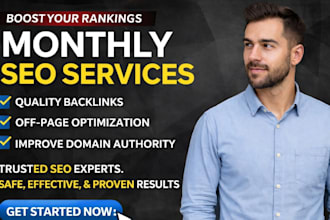 do monthly off page seo with high authority backlinks