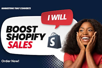 do shopify marketing, shopify promotion to boost shopify sales