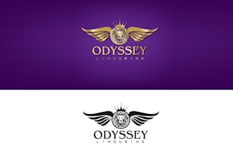 create a innovative automotive logo for odyssey limousine