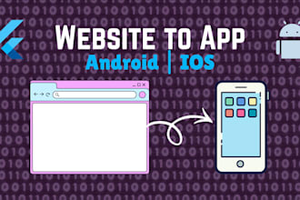 convert website to app, website to ios or android mobile app