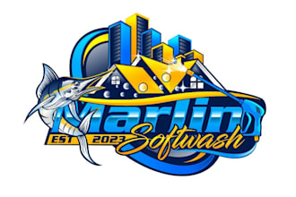 design amazing marlin logo