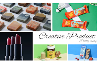 create high end creative product photography for brands and advertising