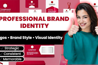 design an affordable professional brand identity