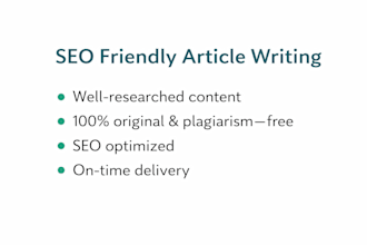 seo blog posts and articles
