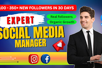 be your instagram and facebook manager and content creator
