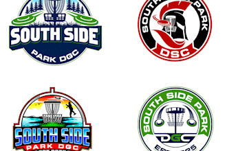 design a custom luxury disc golf logo