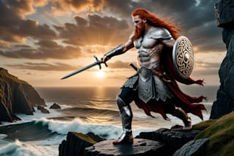 create celtic ai art