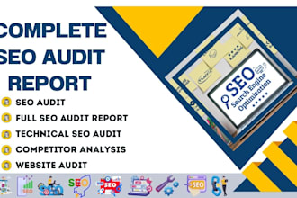 do a full SEO audit of your site with recommendations