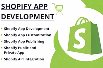 build shopify public app, shopify private app, shopify API integration, webhooks
