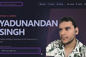 build custom ai web solution with full stack web devlopment
