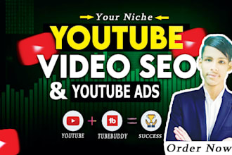 setup youtube ads and rank your yt videos fast with pro SEO optimization