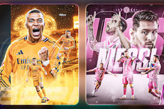 create custom sports posters