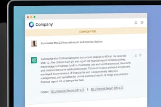 build a secure rag ai chatbot for your company documents