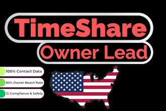 do timeshare lead generation with contact details